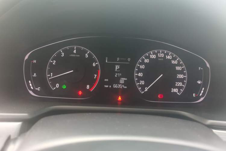 Used Honda Inspire 2019 260TURBO Elegant Edition China VI Emission Standard Instrument Cluster