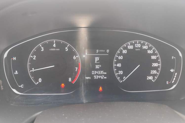Used Honda Inspire 2019 260TURBO Elegant Edition China VI Emission Standard Instrument Cluster