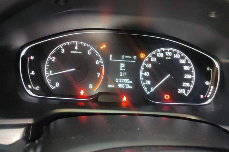 Used Honda Inspire 2019 260TURBO Elegant Edition China VI Emission Standard Instrument Cluster