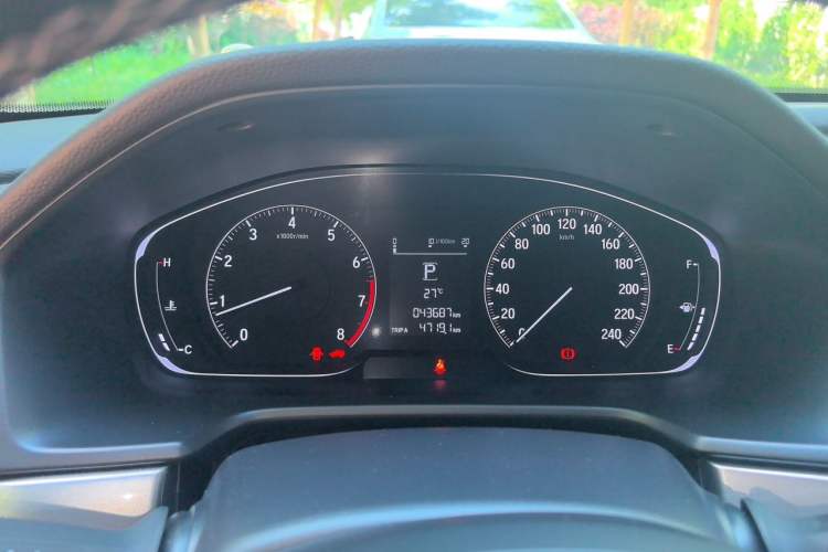 Used Honda Inspire 2019 260TURBO Elegant Edition China VI Emission Standard Instrument Cluster