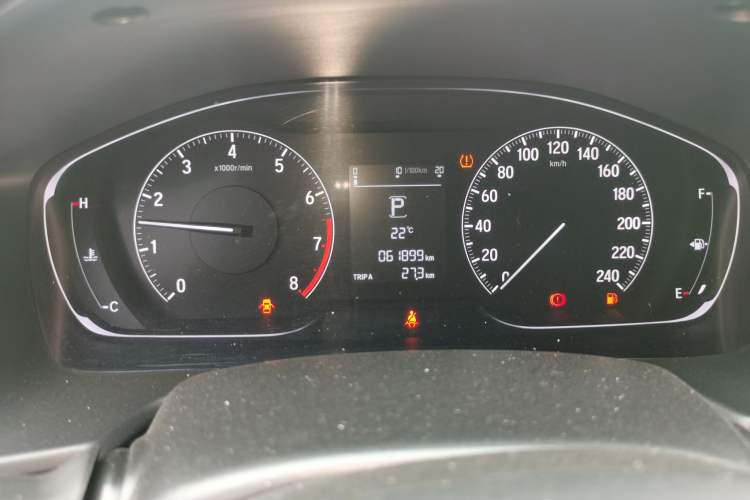 Used Honda Inspire 2019 260TURBO Elegant Edition China V Standard Instrument Cluster