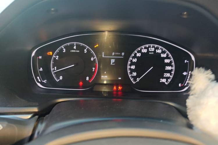 Used Honda Inspire 2019 260TURBO Elegant Edition China VI Emission Standard Instrument Cluster