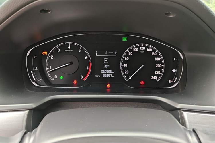 Used Honda Inspire 2019 260TURBO Elegant Edition China VI Emission Standard Instrument Cluster