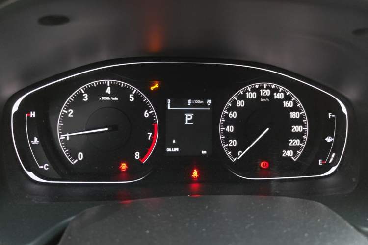Used Honda Inspire 2019 260TURBO Elegant Edition China VI Emission Standard Instrument Cluster