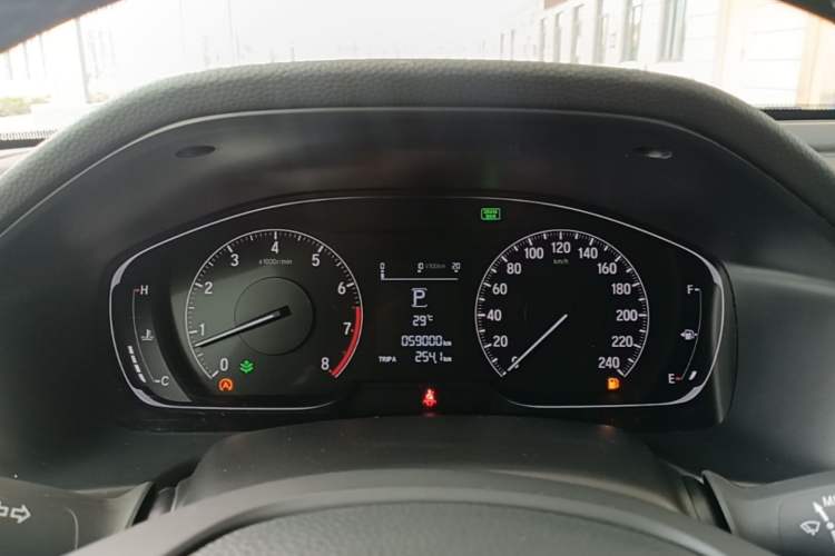 Used Honda Inspire 2019 260TURBO Elegant Edition China VI Emission Standard Instrument Cluster