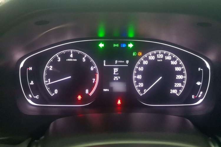 Used Honda Inspire 2019 260TURBO Elegant Edition China VI Emission Standard Instrument Cluster