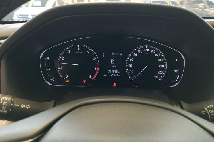 Used Honda Inspire 2019 260TURBO Elegant Edition China VI Emission Standard Instrument Cluster