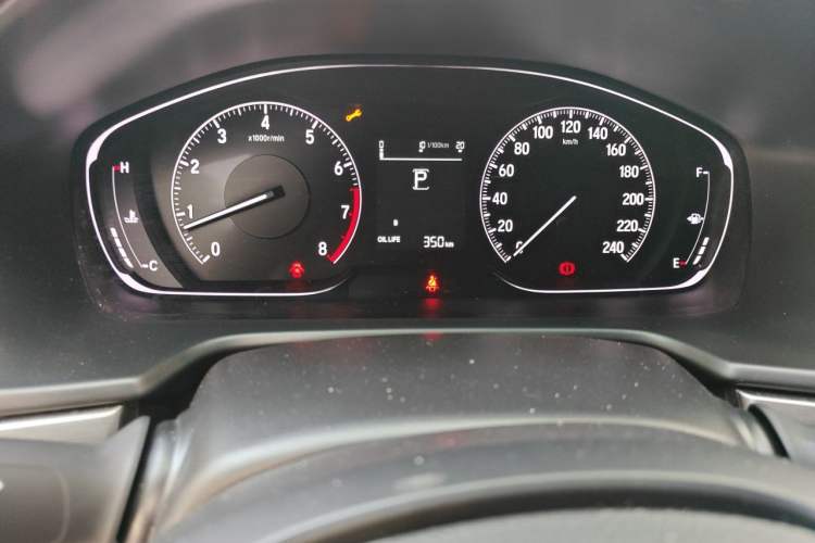 Used Honda Inspire 2019 260TURBO Elegant Edition China VI Emission Standard Instrument Cluster