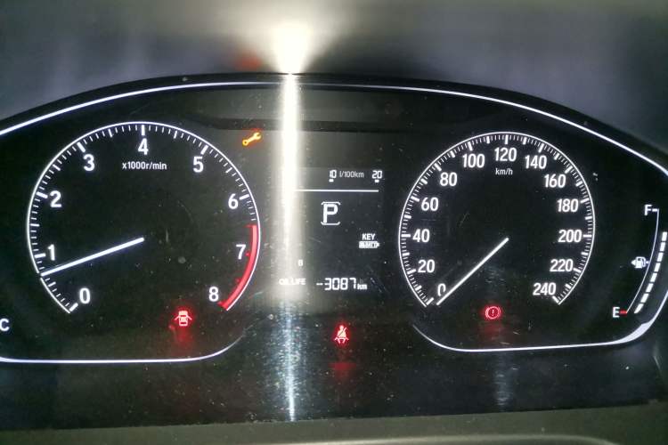 Used Honda Inspire 2019 260TURBO Elegant Edition China VI Emission Standard Instrument Cluster
