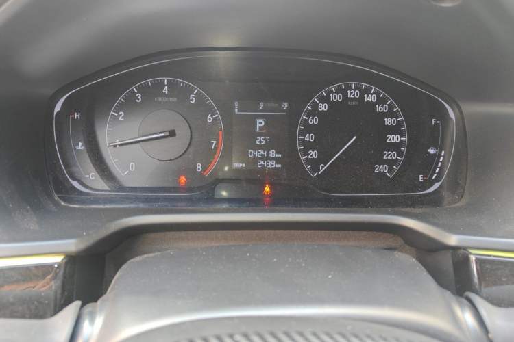 Used Honda Inspire 2019 260TURBO Elegant Edition China V Emission Standard Odometer Close Up