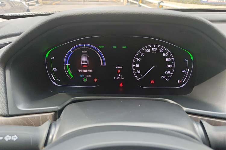 Used Honda Inspire 2019 Rui·Hybrid 2.0L Jingyue Edition China VI Emission Standard Odometer Close Up