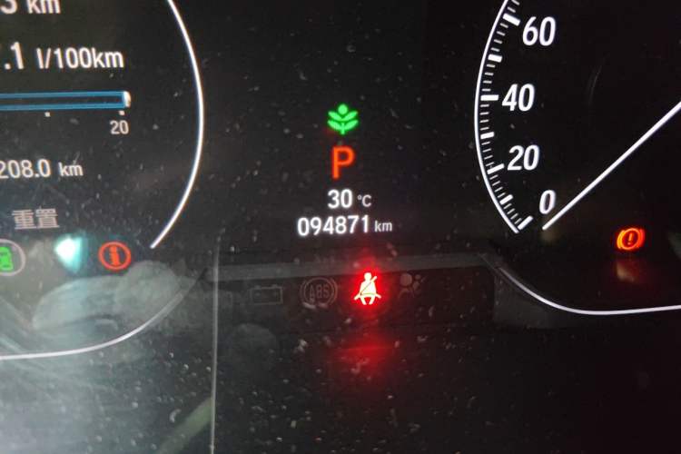 Used Honda Inspire 2019 260TURBO Jingyue Edition China VI Odometer Close Up
