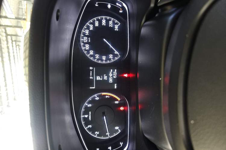 Used Honda Inspire 2019 260TURBO Elegant Edition China VI Emission Standard Odometer Close Up