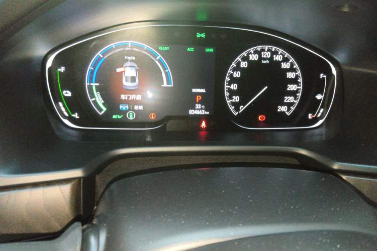 Used Honda Inspire 2019 Rui·Hybrid 2.0L Jingyue Edition China VI Emission Standard Odometer Close Up