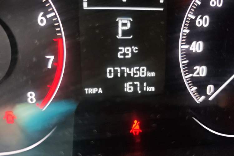 Used Honda Inspire 2019 260TURBO Elegant Edition China VI Emission Standard Odometer Close Up