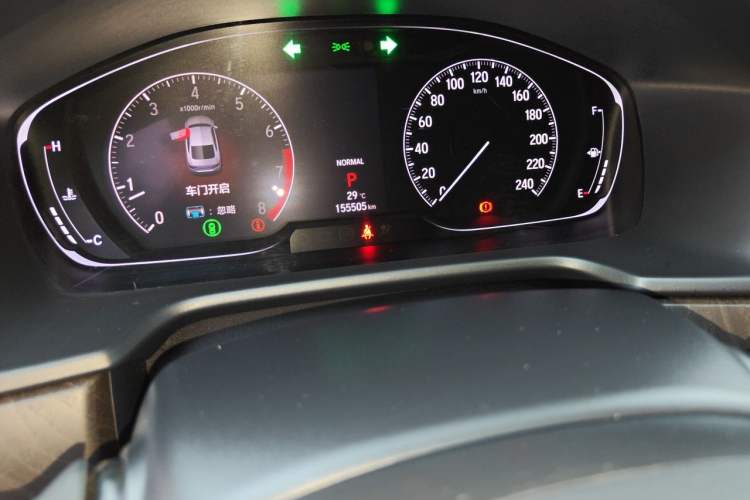 Used Honda Inspire 2019 260TURBO Elite Edition China V Standard Odometer Close Up