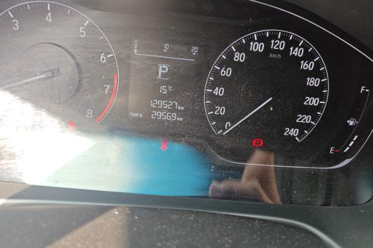 Used Honda Inspire 2019 260TURBO Elegant Edition China V Emission Standard Odometer Close Up