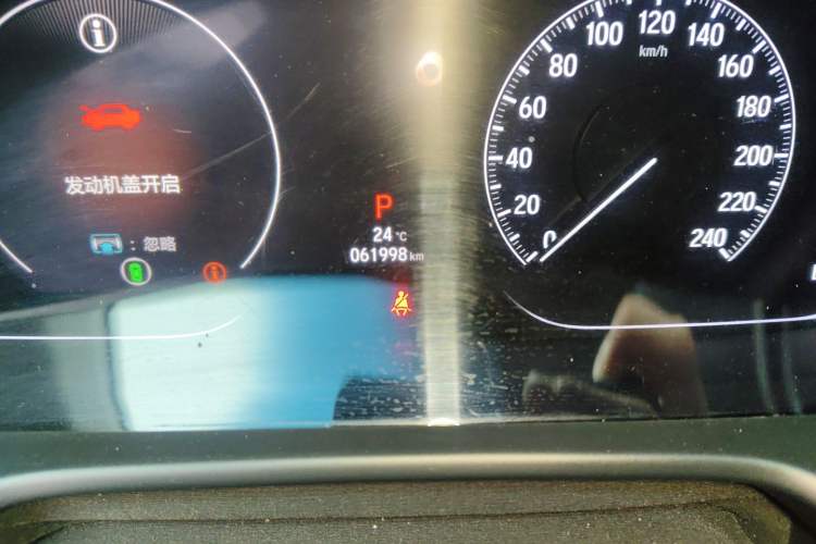 Used Honda Inspire 2019 260TURBO Jingyue Edition China VI Odometer Close Up