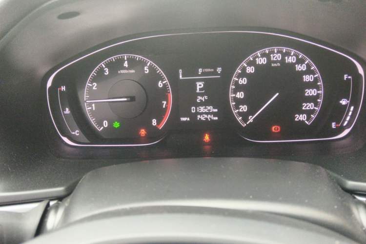 Used Honda Inspire 2019 260TURBO Elegant Edition China V Standard Odometer Close Up
