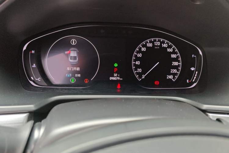 Used Honda Inspire 2019 260TURBO Jingyue Edition China VI Odometer Close Up
