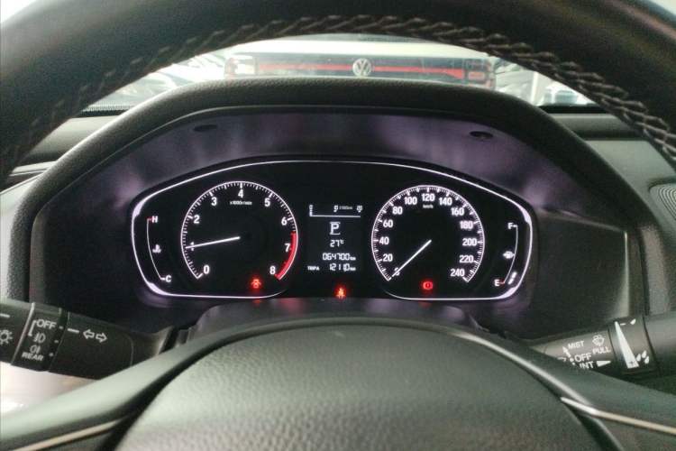Used Honda Inspire 2019 260TURBO Elegant Edition China VI Emission Standard Odometer Close Up