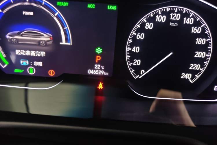 Used Honda Inspire 2019 Rui·Hybrid 2.0L Jingyue Edition China VI Emission Standard Odometer Close Up