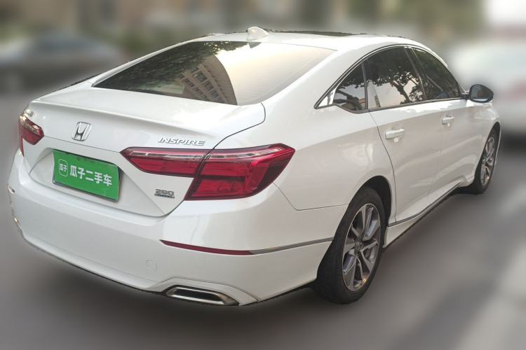 Used Honda Inspire 2019 260TURBO Elegant Edition China VI Emission Standard Rear Right 45 Deg