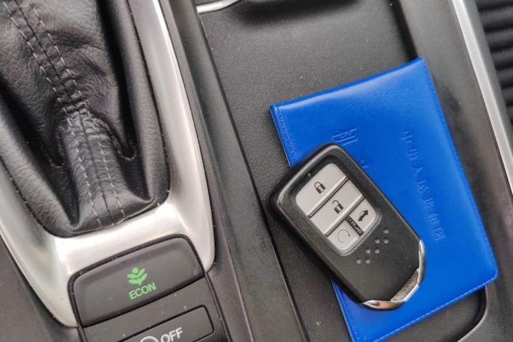 Used Honda Inspire 2019 260TURBO Elegant Edition China VI Emission Standard Vehicle Key