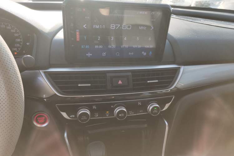 Used Honda Inspire 2019 260TURBO Elegant Edition China VI Emission Standard Audio And AC Panel