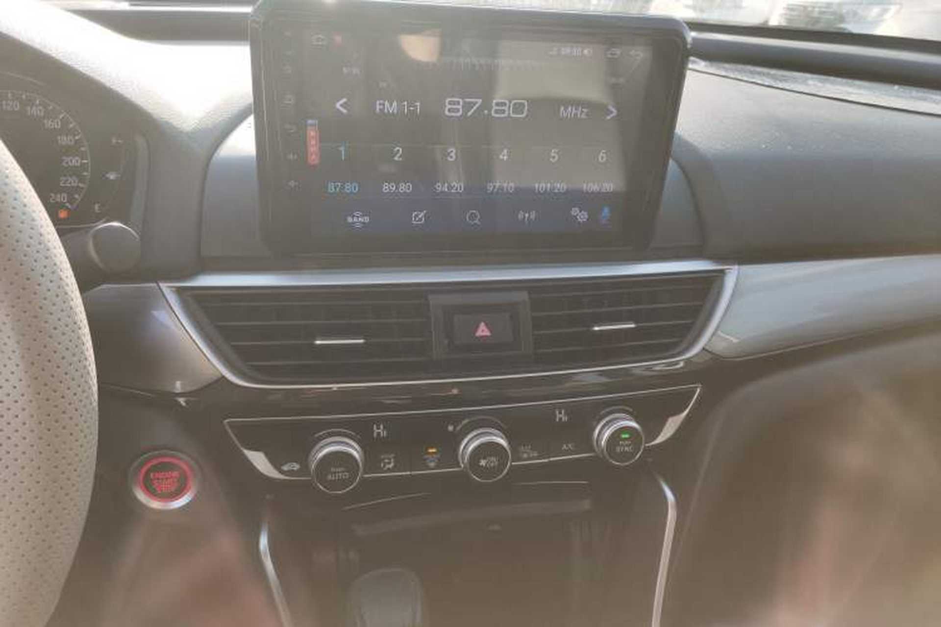Used Honda Inspire 2019 260TURBO Elegant Edition China VI Emission Standard Audio And AC Panel