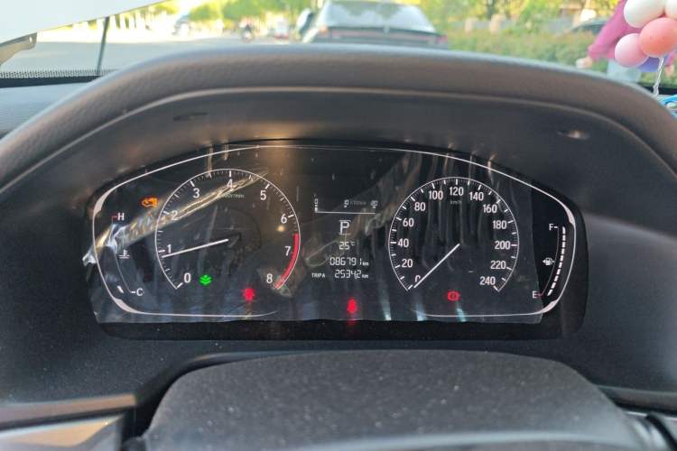 Used Honda Inspire 2019 260TURBO Elegant Edition China VI Emission Standard Instrument Cluster
