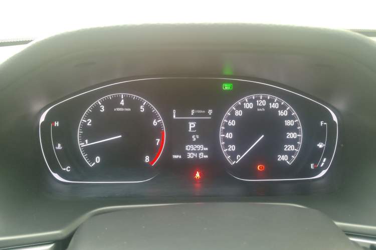 Used Honda Inspire 2019 260TURBO Elegant Edition China VI Emission Standard Instrument Cluster