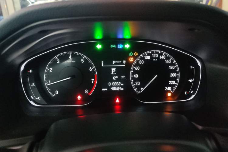 Used Honda Inspire 2019 260TURBO Elegant Edition China VI Emission Standard Instrument Cluster