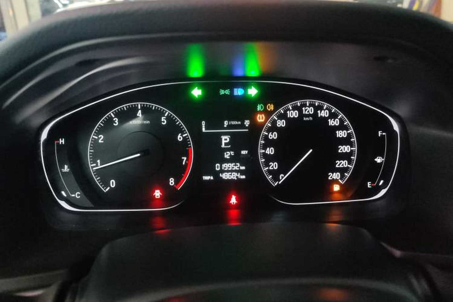 Used Honda Inspire 2019 260TURBO Elegant Edition China VI Emission Standard Instrument Cluster