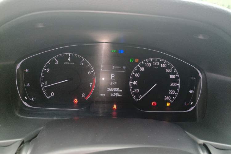 Used Honda Inspire 2019 260TURBO Elegant Edition China VI Emission Standard Instrument Cluster