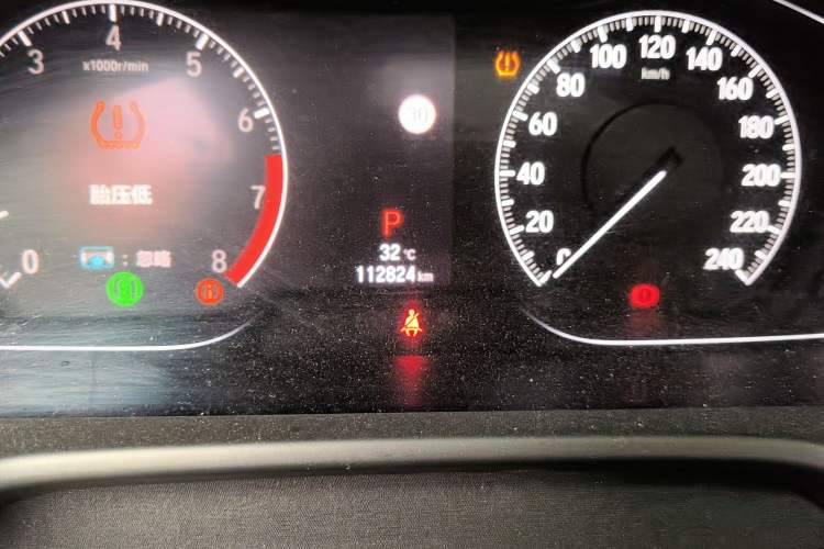 Used Honda Inspire 2019 260TURBO Jingyue Edition China VI Odometer Close Up