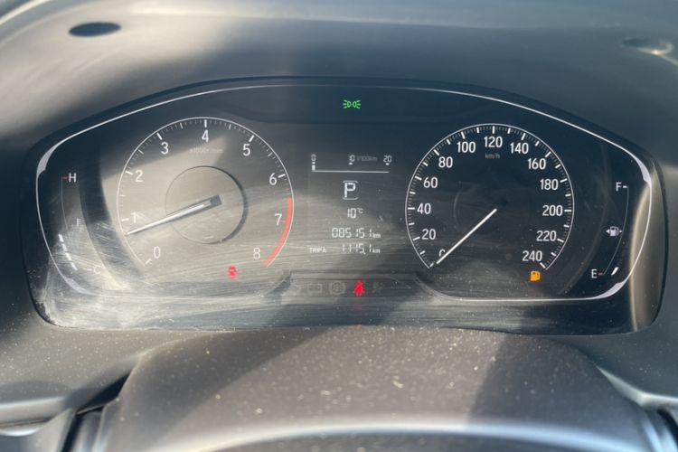 Used Honda Inspire 2019 260TURBO Elegant Edition China VI Emission Standard Odometer Close Up