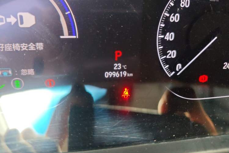 Used Honda Inspire 2019 Rui Hybrid 2.0L Jing Shang Edition China V Emission Standard Odometer Close Up