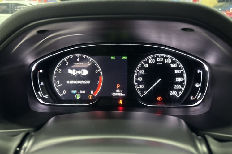 Used Honda Inspire 2019 260TURBO Jingyue Edition China VI Odometer Close Up