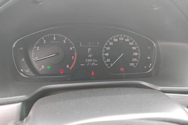 Used Honda Inspire 2022 260TURBO Elegant Edition Instrument Cluster