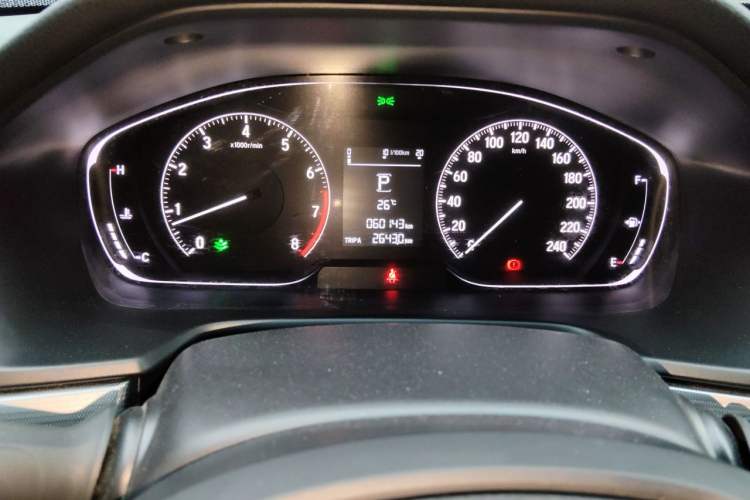 Used Honda Inspire 2022 260TURBO Elegant Edition Odometer Close Up
