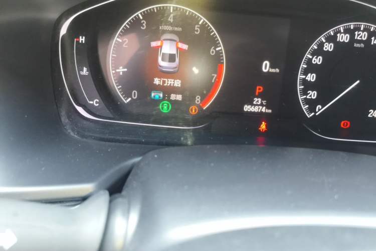 Used Honda Inspire 2022 260TURBO Jingyue Version Odometer Close Up