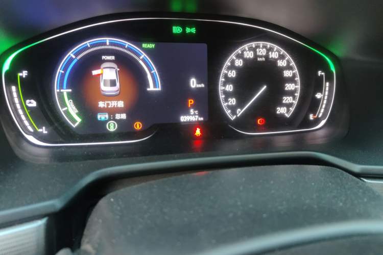Used Honda Inspire 2022 Rui Hybrid 2.0L Jingzhi Edition Odometer Close Up