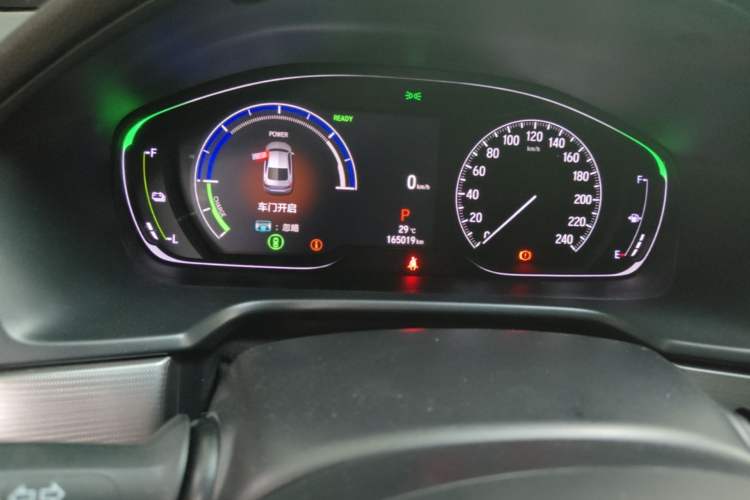 Used Honda Inspire 2022 Lingpai Hybrid 2.0L Pure Elegant Edition Odometer Close Up