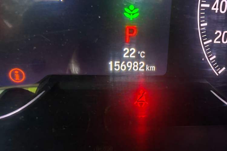 Used Honda Inspire 2022 Lingpai Hybrid 2.0L Pure Elegant Edition Odometer Close Up