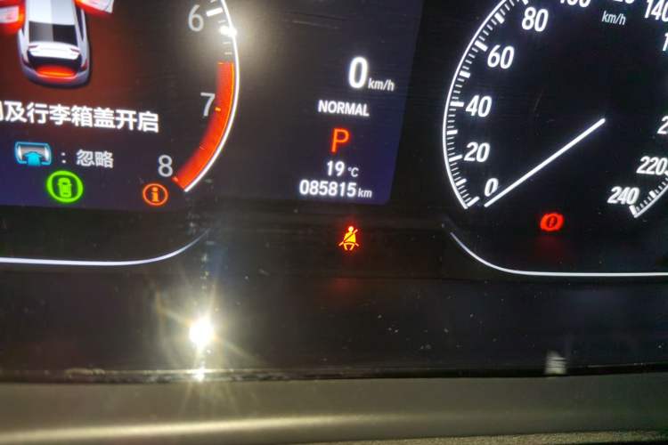 Used Honda Inspire 2022 260TURBO Elite Edition Odometer Close Up