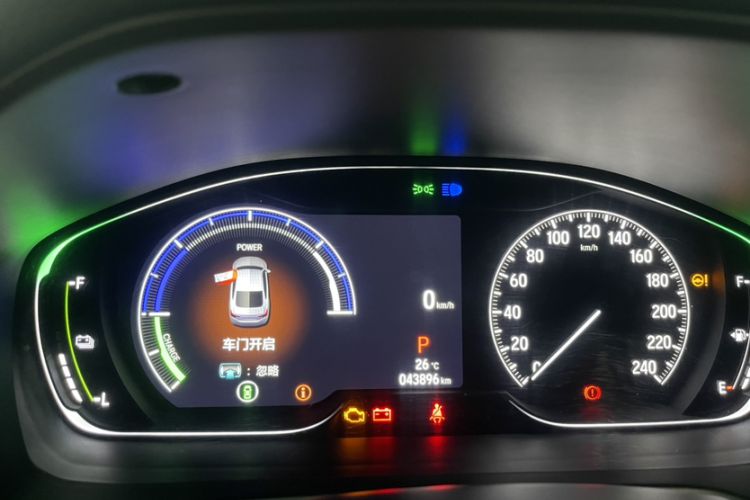 Used Honda Inspire 2022 Rui Hybrid 2.0L Jingzhi Edition Odometer Close Up