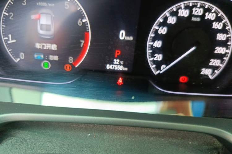 Used Honda Inspire 2022 260TURBO Jingyue Version Odometer Close Up