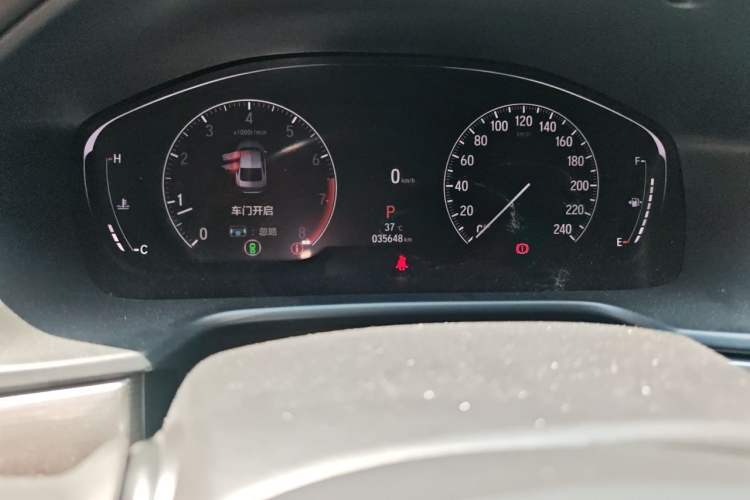 Used Honda Inspire 2022 260TURBO Elegant Edition Odometer Close Up