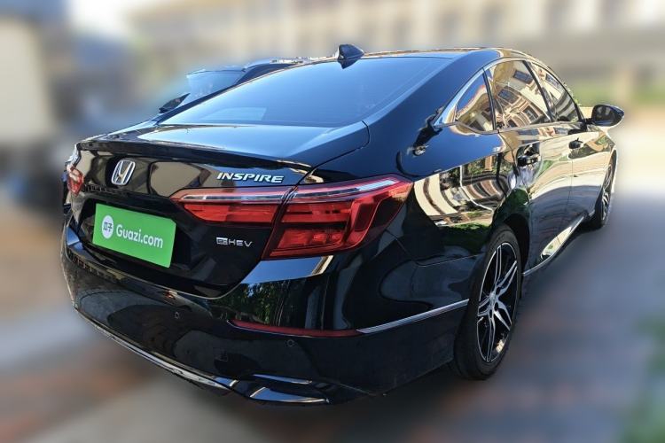 Used Honda Inspire 2022 Xing·Hybrid 2.0L Pure Edition Rear Right 45 Deg